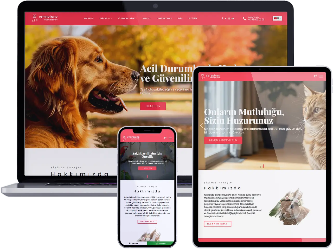 Veteriner Klinik Web Sitesi - Efsun